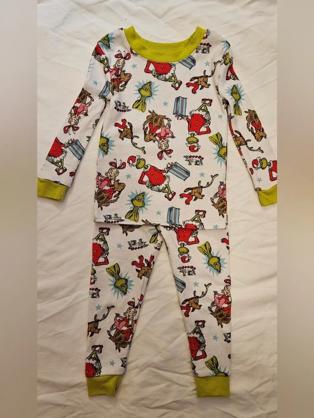 Grinch Pajamas Size 18M